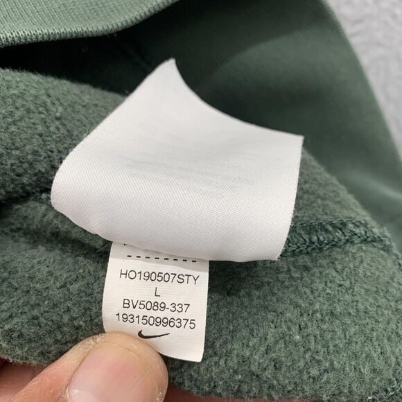 Nike Sweatshirt Mens Large Crewneck Pullover Just Do It Swoosh BV5089-337 - Picture 13 of 16